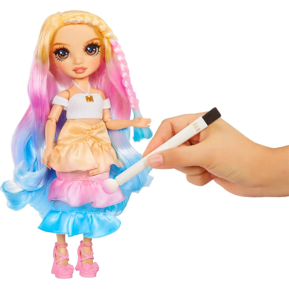 Rainbow High bambola occhi marroni Watercolour & Create - Giocattoli e Bambini - Toys Store - Bambole - 0035051507598