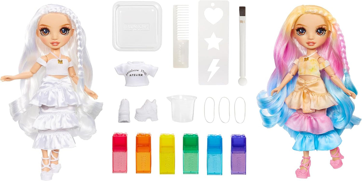 Rainbow High bambola occhi marroni Watercolour & Create - Giocattoli e Bambini - Toys Store0035051507598