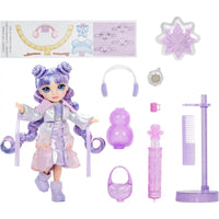 Rainbow High Bambola Violet Wonderland con pupazzo di neve - MGA - Bambole playset e giocattoli - 0035051120865