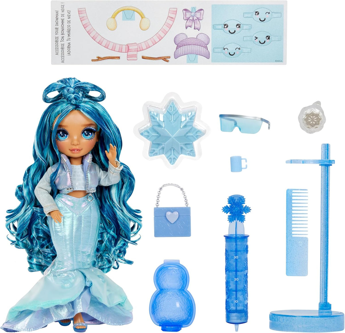 Rainbow High Winter Wonderland - Skyler Bradshow - Giocattoli e Bambini - Toys Store0035051120834