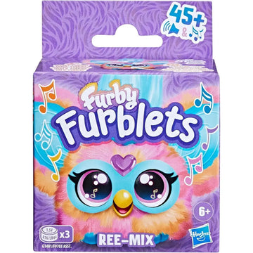 Ree- Mix Furby Furblets Mini Peluche Elettronico - Hasbro - Giochi elettronici portatili - 5010996281517