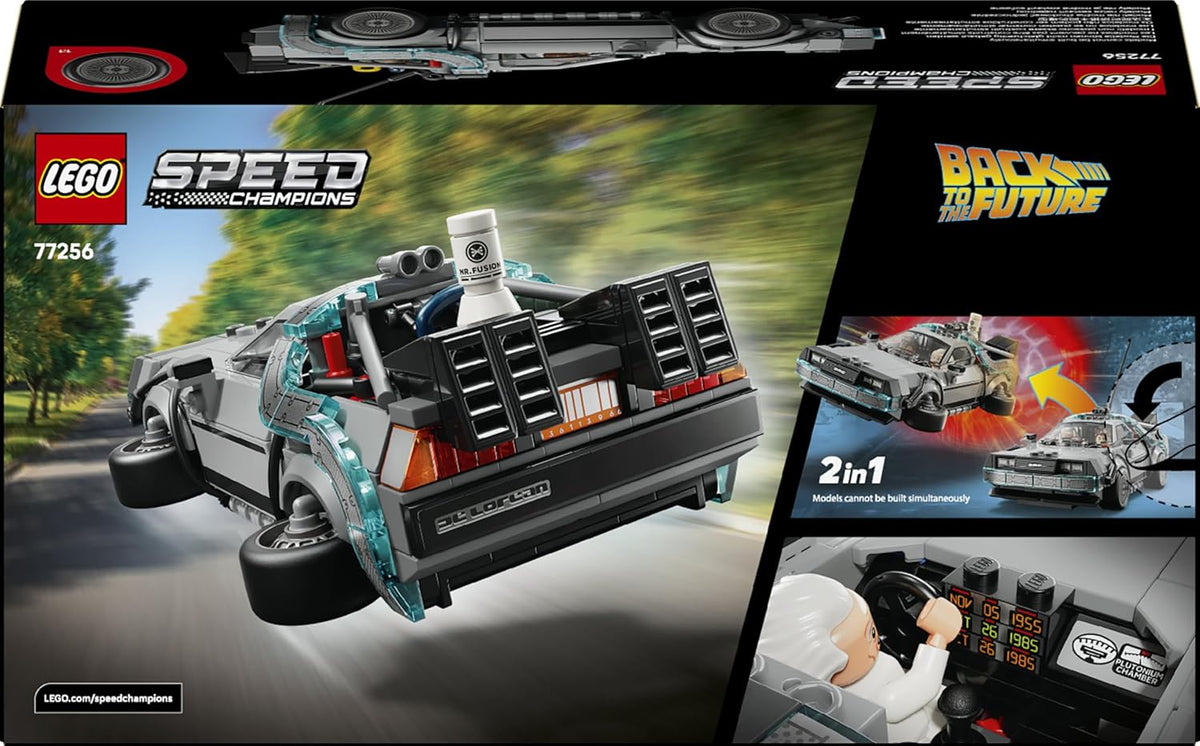 LEGO Speed Champions 77256: DeLorean Ritorno al Futuro - retro lego 77256