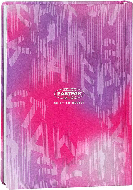 Diario Scuola Eastpak 13 Mesi 2026/2027 Medium Letterdye Pink - retrro diario eastpak rosa