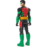 Robin action figure 30 cm dc comics in black green and red with yellow belt realistic collectible toy