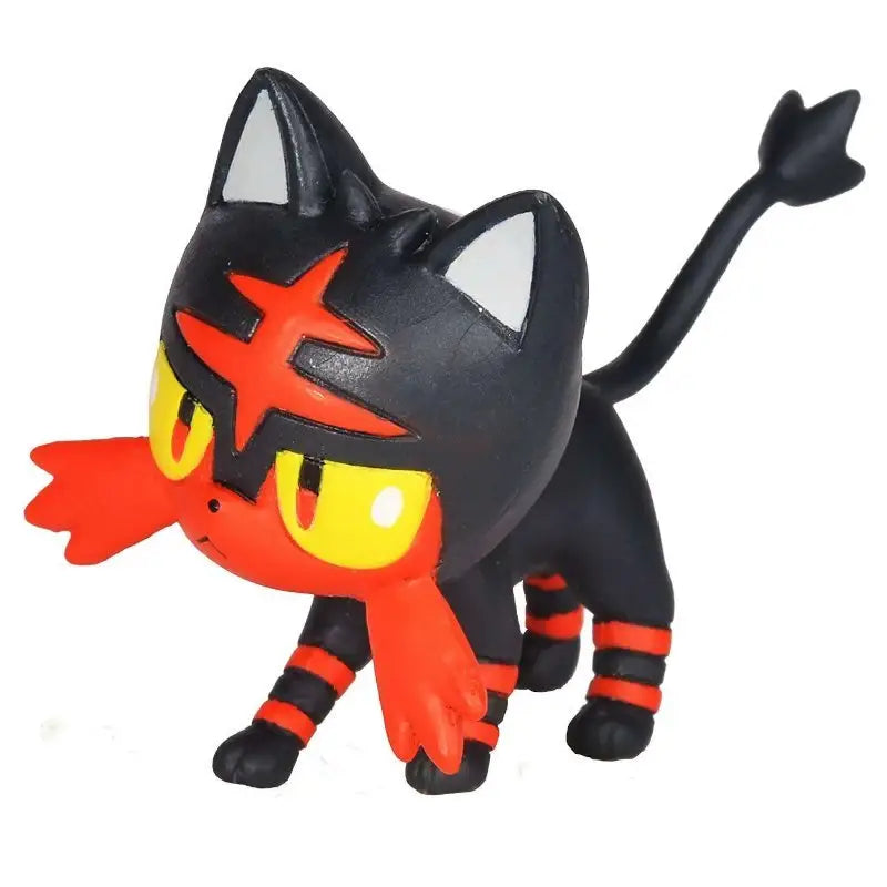 Rowlet Litten action figure Pokemon Battle - Company - 889933950022