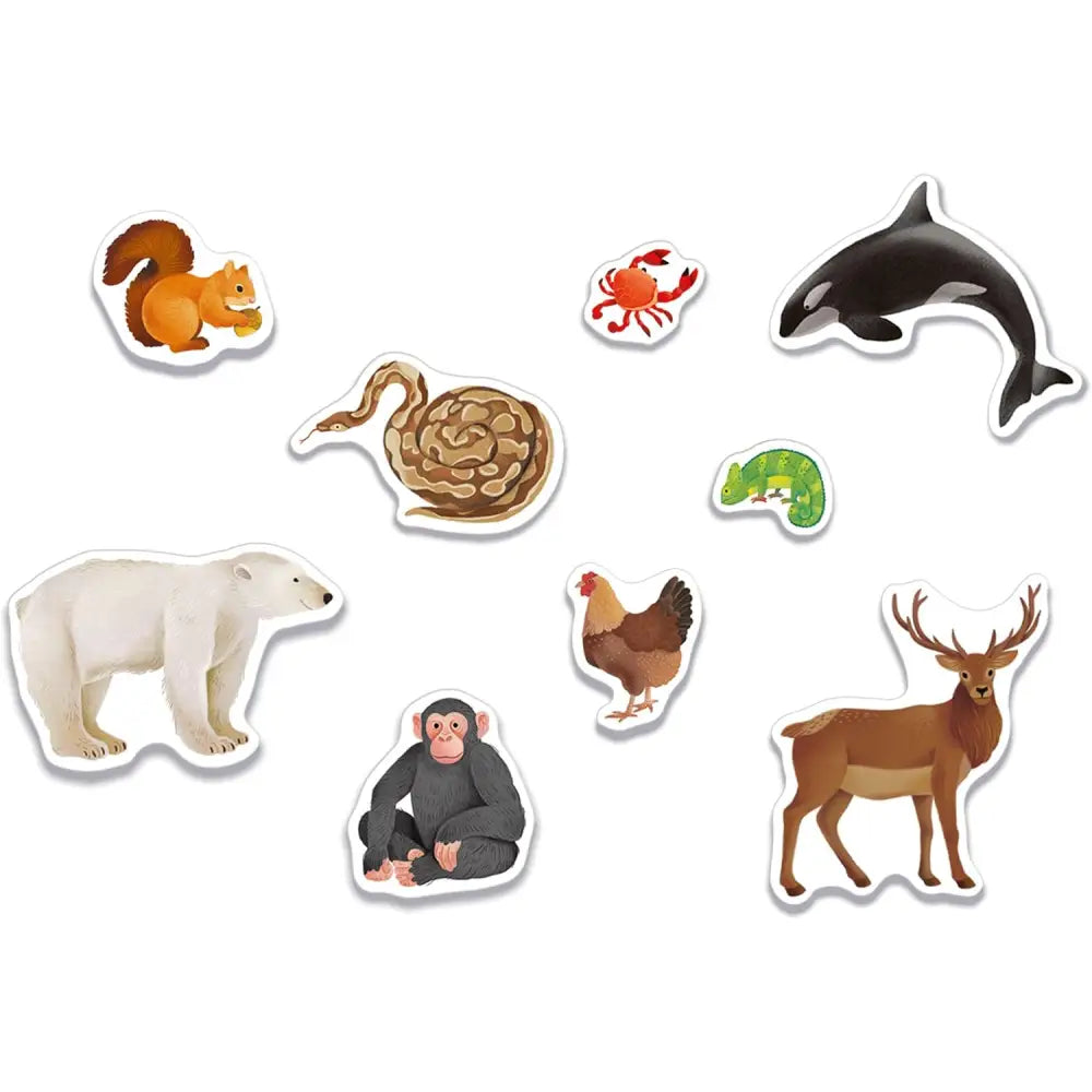 Sapientino Animali Gioco Montessori - Clementoni - Giocattoli educativi - 8005125168675