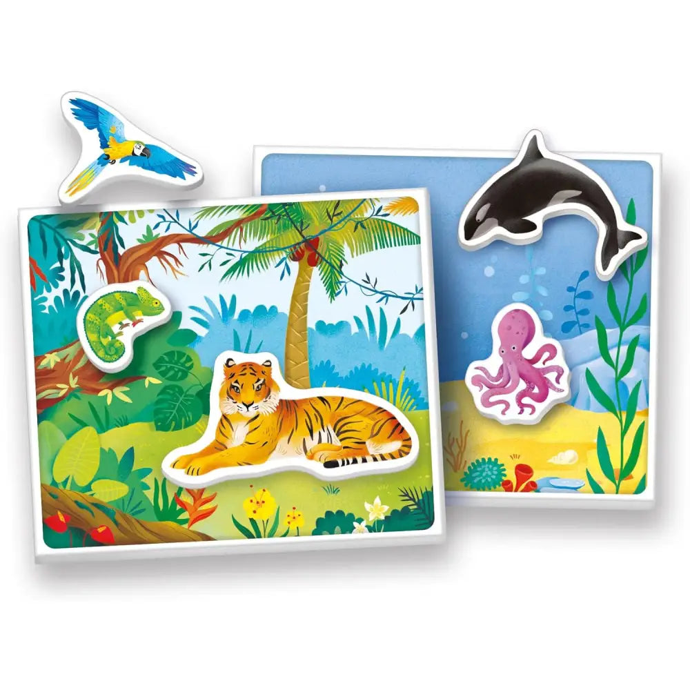 Sapientino Animali Gioco Montessori - Clementoni - Giocattoli educativi - 8005125168675