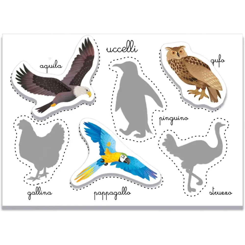 Sapientino Animali Gioco Montessori - Clementoni - Giocattoli educativi - 8005125168675