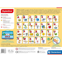 Sapientino Montessori Alfabeto e Parole - Clementoni - Giocattoli per la lettura - 8005125168736