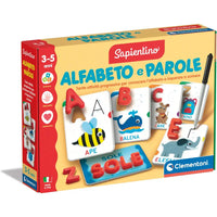 Sapientino Montessori Alfabeto e Parole - Clementoni - Giocattoli per la lettura - 8005125168736