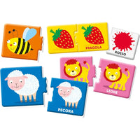 Sapientino Montessori Le Mie Prime 100 Parole Clementoni - Carte educative - 8005125168514