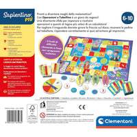 Sapientino più - Operazioni e Tabelline - Clementoni - Giocattoli educativi - 8005125165964