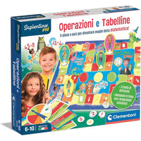 Sapientino più - Operazioni e Tabelline - Clementoni - Giocattoli educativi - 8005125165964