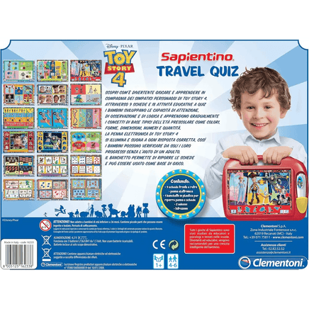 Sapientino Travel Quiz Toy Story 4 - Giocattoli e Bambini - Toys Store8005125162338