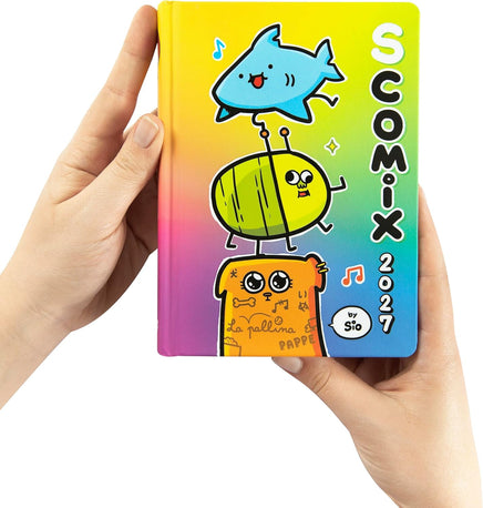 Agenda 16 Mesi Scomix by Sio Multicolor 2026/2027 – Diario Scuola Medium - scomix 2027 by sio