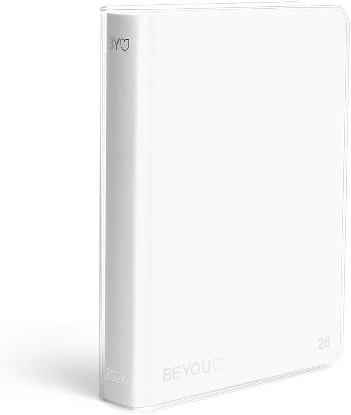 Diario Be You Extra White Scuola 2025-2026 Easy Bianco - scuola beyou extra bianco