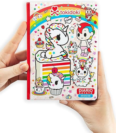 Diario scuola Tokidoki 2025/2026 rosso - Giocattoli e Bambini - Toys Store8058263237987