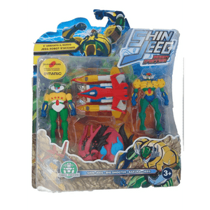 SHIN JEEG 2 PACK MINI FIGURE Shin Jeeg - Big Shooter - Bakura - Jeeg