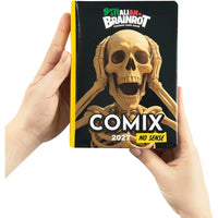 Skifidol Italian Brainrot Diario Scuola 2026/2027 Comix No Sense – Scheletro 13 Mesi con Card - Franco Panini