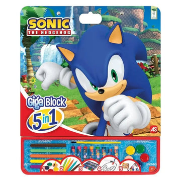 Sonic color set Giga Block 5 in 1 - AS Company - 5203068627485