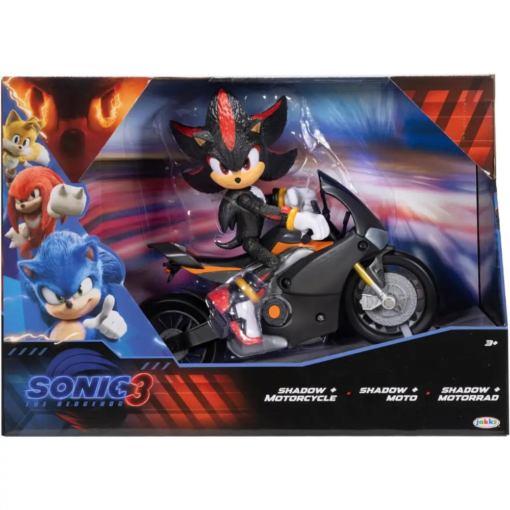 Sonic Shadow con moto - JAKKS Pacific - 0192995424067