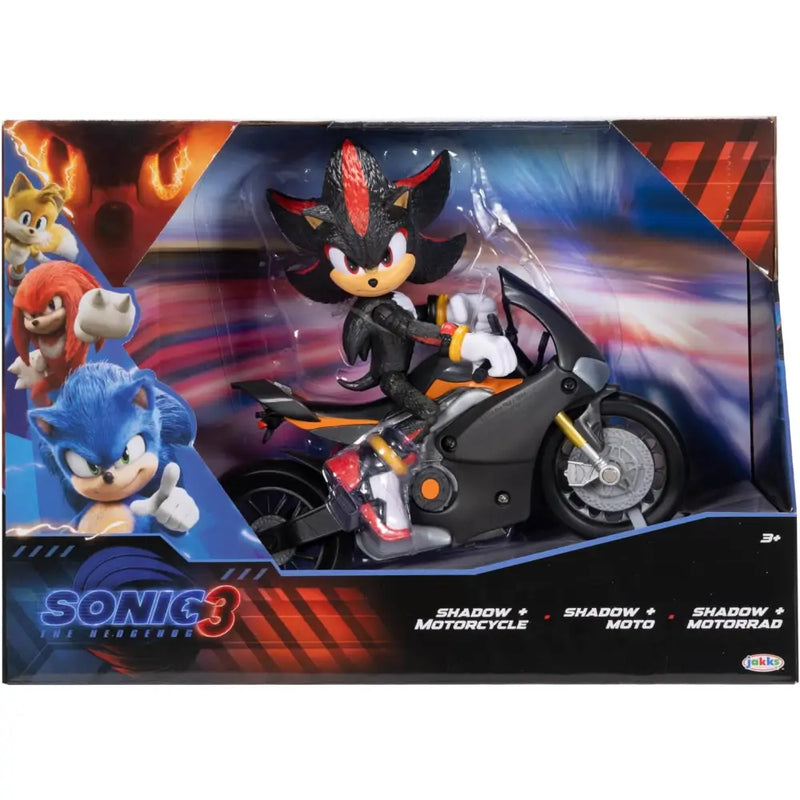 Sonic Shadow con moto - JAKKS Pacific - 0192995424067