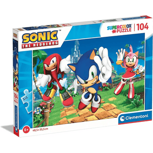 Sonic Supercolor Puzzle 104 Pezzi