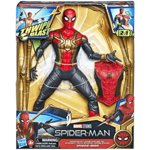Spider-Man Action Figure con Tuta Thwip Blast Integrata