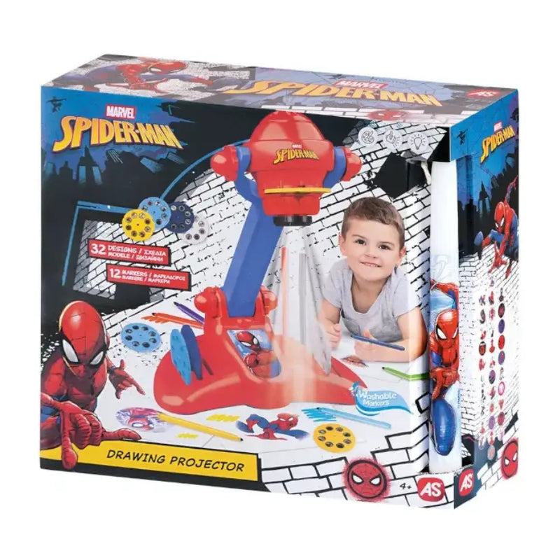 Spider-Man Proiettore Per Disegnare - AS Company - Giocattoli artistici e da disegno - 5203068540050