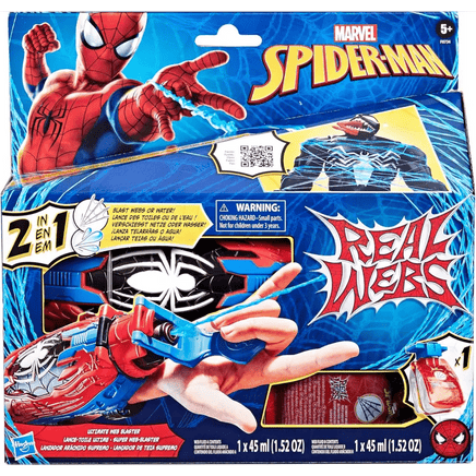Spider - Man Real Webs Blaster di ragnatele - Giocattoli e Bambini - Toys Store5010996166777