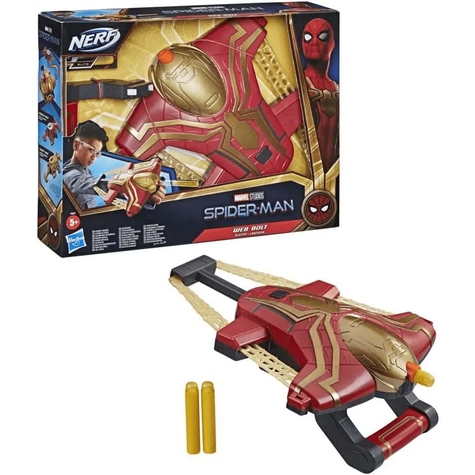 Spider - Man Web Bolt Nerf Blaster - Giocattoli e Bambini - Toys Store5010993814923