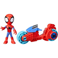 Spidey con moto - hasbro - 5010996118530