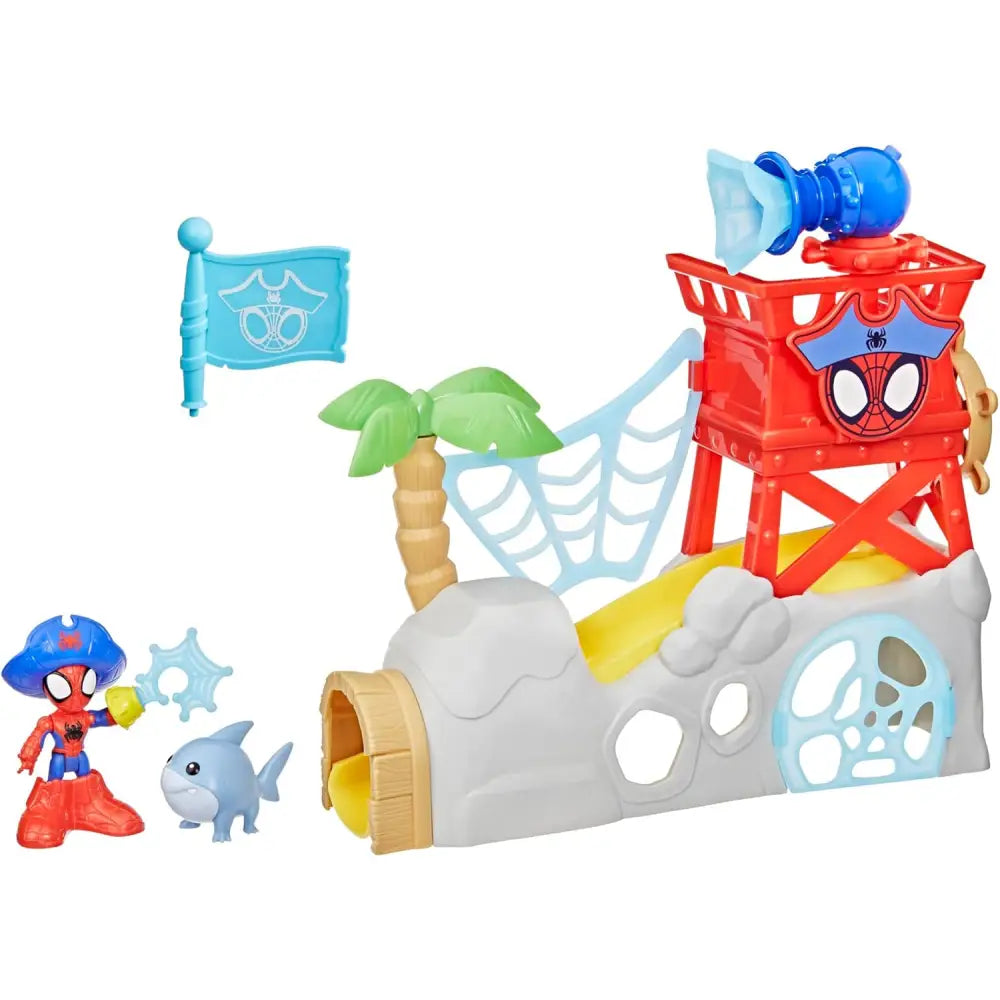 Spidey Isola dei Pirati Plyaset - Hasbro - 5010996308757