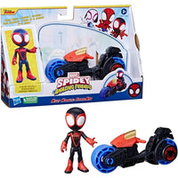 Spidey Moto Miles Morales – Hasbro Marvel Motocicletta e Action Figure Spider-Man - 5010996225566