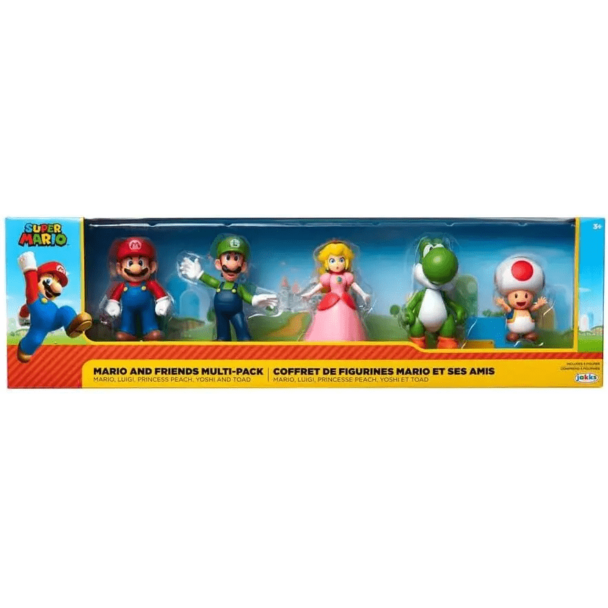 Super Mario pack 5 personaggi - Giocattoli e Bambini - Toys Store0192995400900