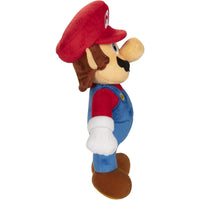 Super mario peluche mario 15 cm rosso e blu con cappello rosso guanti bianchi e scarpe marroni
