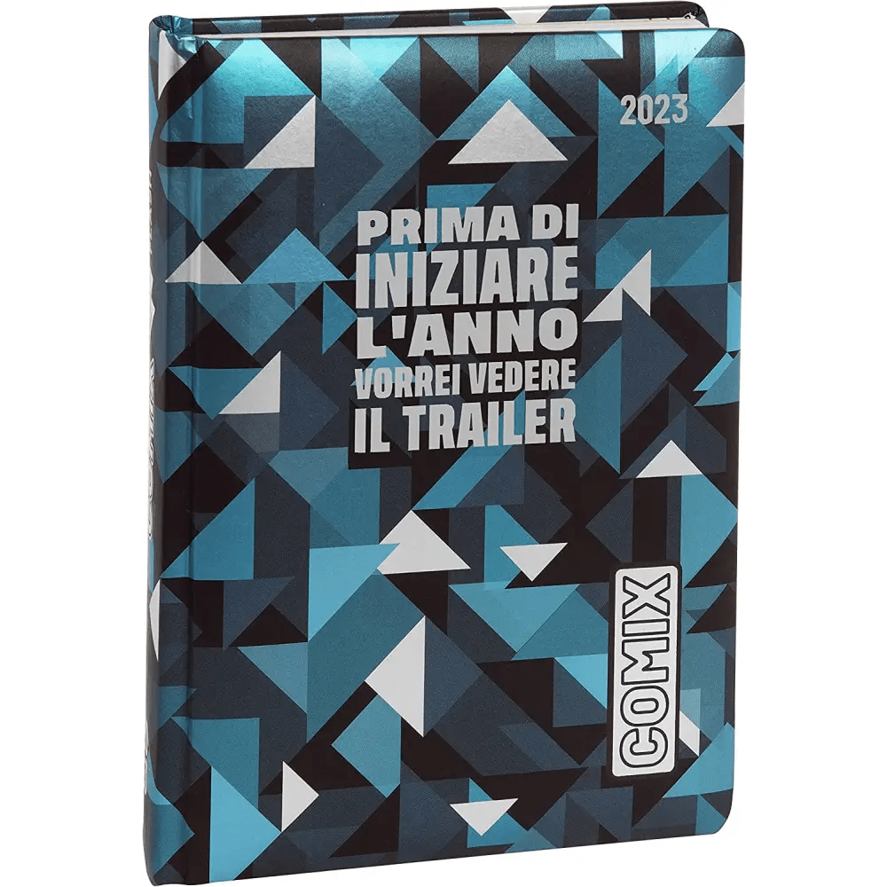 Superdiario 13 Mesi COMIX FLASH geometric blue - Giocattoli e Bambini - Toys Store8058263134705
