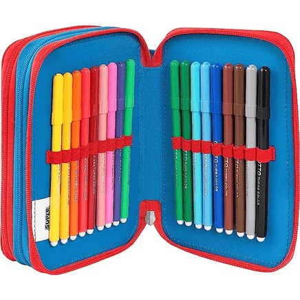 SUPERMARIO Astuccio 3 Scomparti - Giocattoli e Bambini - Toys Store8058263157230