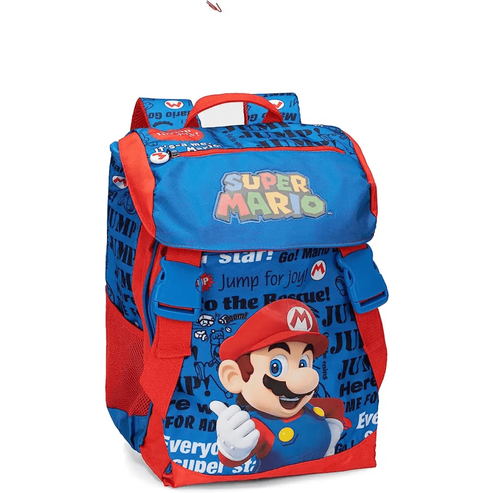 Supermario Zaino Scuola Estensibile - Giocattoli e Bambini - Toys Store8058263157155
