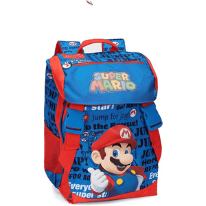 Supermario Zaino Scuola Estensibile