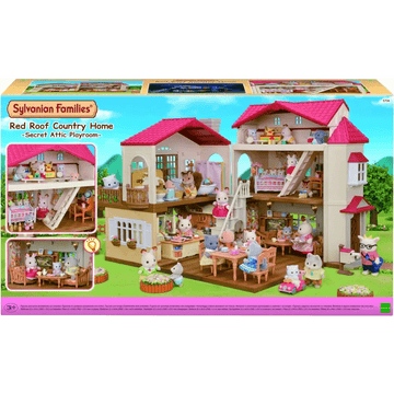 Sylvanian Families Casa con Soffitta Segreta - Giocattoli e Bambini - Toys Store5054131057087