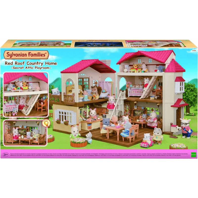Sylvanian Families Casa con Soffitta Segreta - Giocattoli e Bambini - Toys Store5054131057087