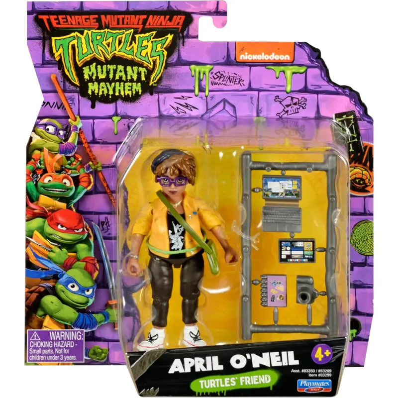 Teenage Mutant Ninja Turtles Mayhem personaggio April ONeil - Giochi Preziosi - 0043377832997