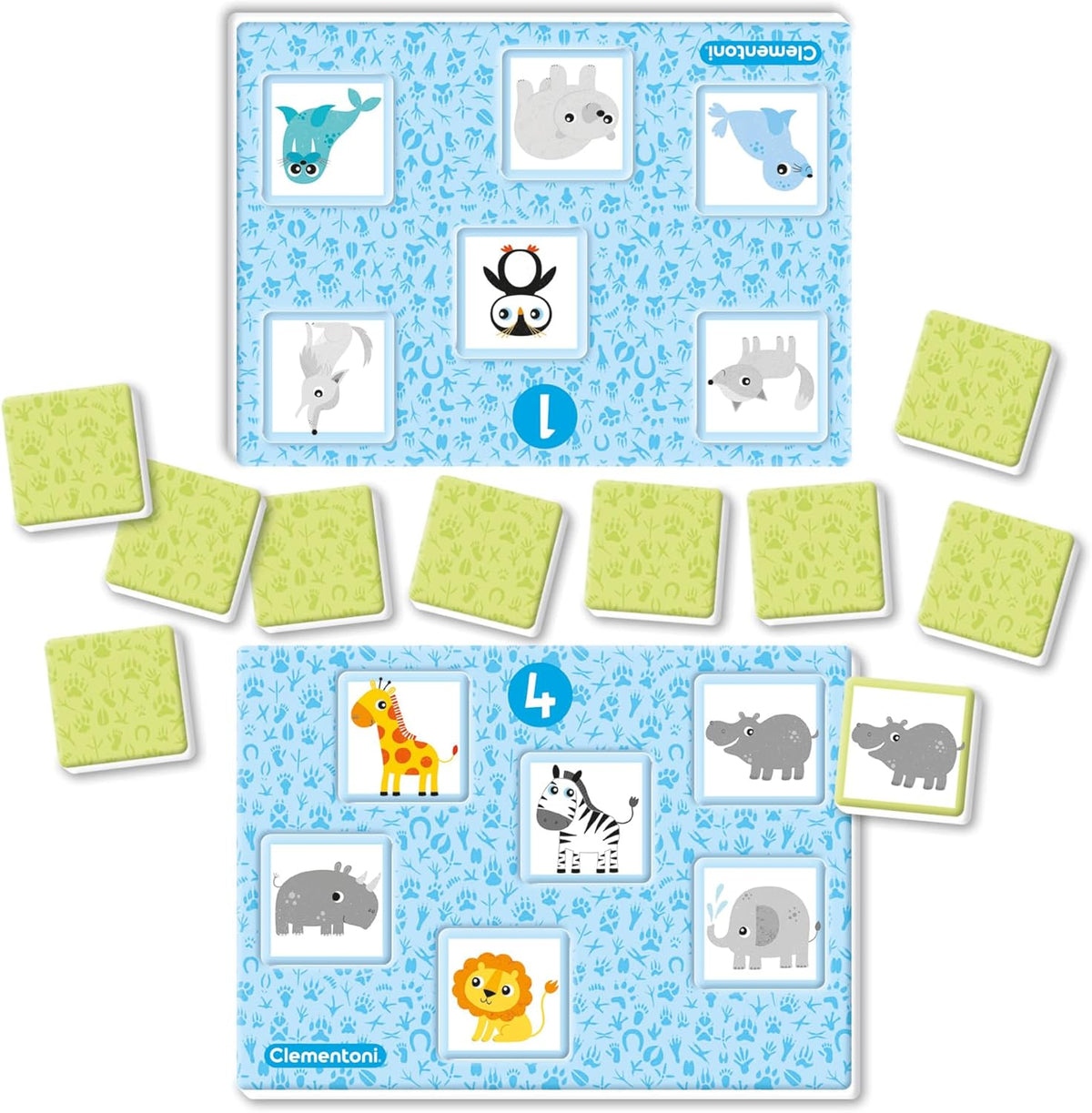 Sapientino Tombola degli animali 4 - 6 anni - tessere educative tombola animali