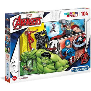 The Avengers Supercolor Puzzle 104 pezzi