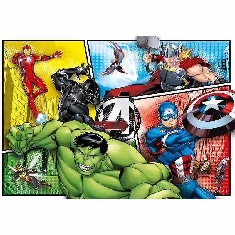 The Avengers Supercolor Puzzle 104 pezzi - Giocattoli e Bambini - Toys Store8005125272846