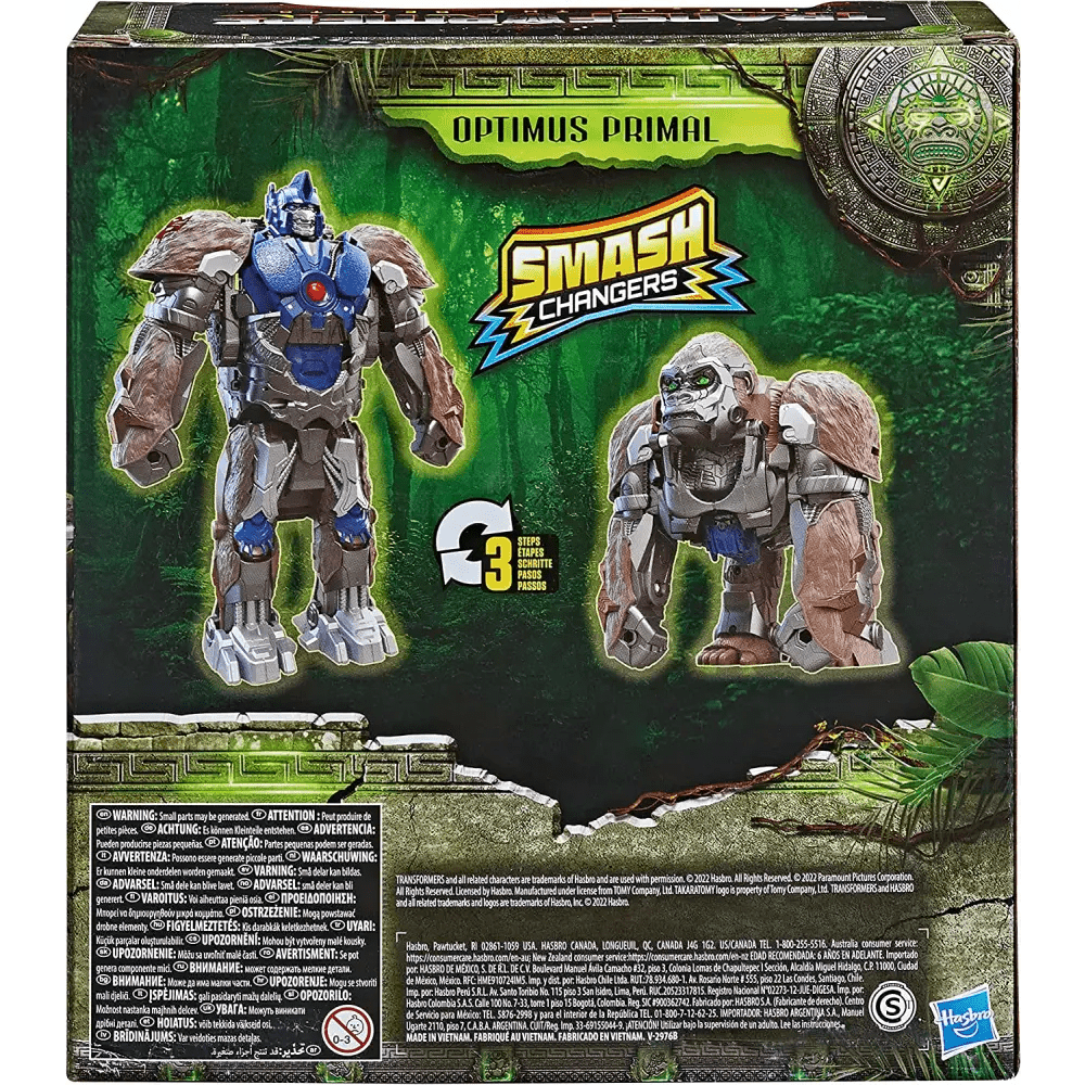 Tranformers: Il Risveglio Smash Changer personaggio Optimus Primal - Giocattoli e Bambini - Toys Store5010993958801