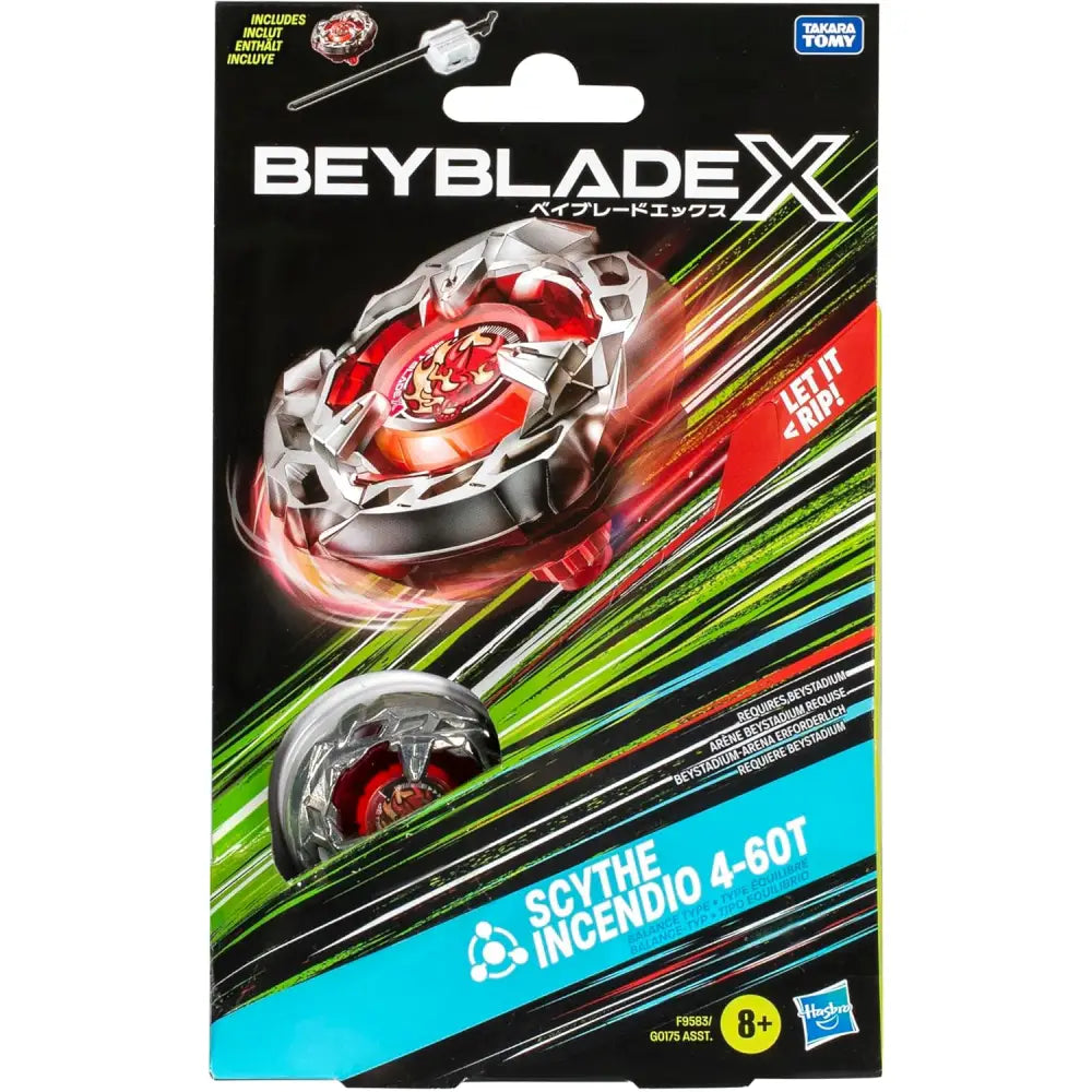 Trottola Beyblade Scythe Incendio Balance - Giocattoli e Bambini - Toys Store - Battle top - 5010996257123