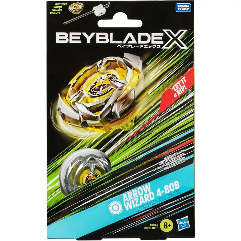 Trottola Beyblade X Arrow Wizard 4-80B - Hasbro - Battle top - 5010996257116