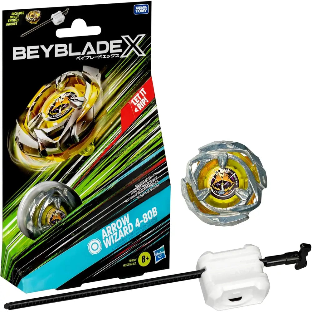 Trottola Beyblade X Arrow Wizard 4-80B - Hasbro - Battle top - 5010996257116